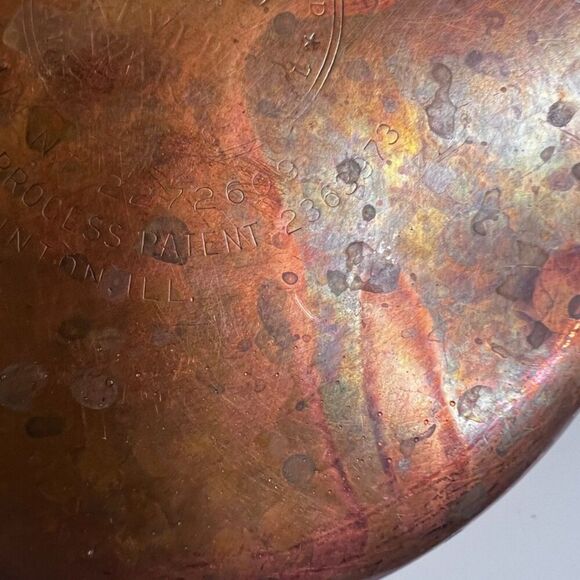 Revere Ware 1801 Copper Clad Saucepan Pot 1 Qt w/ Lid Stainless USA Made - Picture 14 of 16